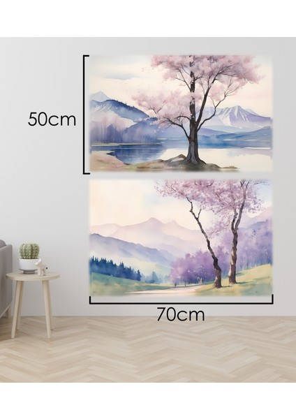 Sakura 2 Li Kanvas Tablo fiyatları