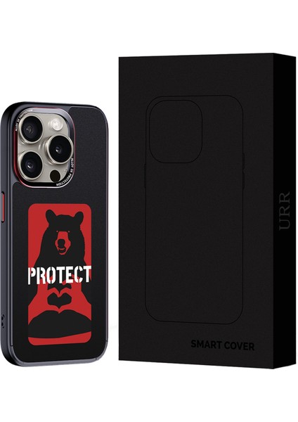 M.tk moveteck iPhone 15 Pro Max Kılıf Akıllı Nfc Ekran Özellikli Kişileştirilebilir Yansıtılabilir Arka Kapak Smart Cover