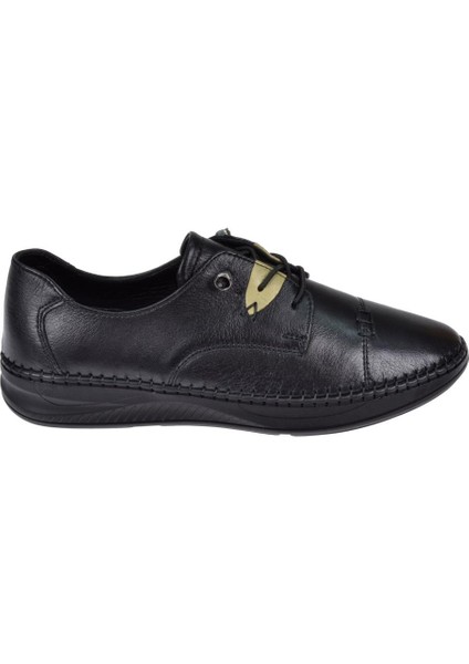 Hakiki Deri Comfort Kadın Ayakkabı VOY-9523 Siyah fiyatları