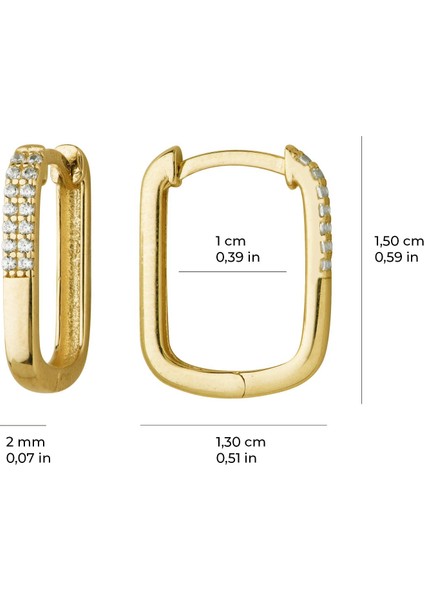 14 Ayar Altın Küpe 1,89 gr modelleri