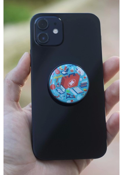 Sağlık Medical Telefon Tutucu Pop Socket Rahat Kullanım Parmak Tutucu