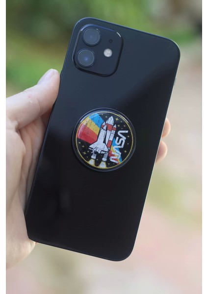 Nasa Telefon Tutucu Pop Socket Rahat Kullanım Parmak Tutucu