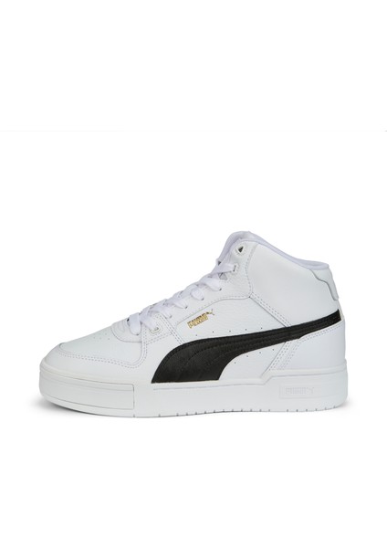 Unisex White Puma Ca Pro Mid Unisex Beyaz Spor Ayakkabı