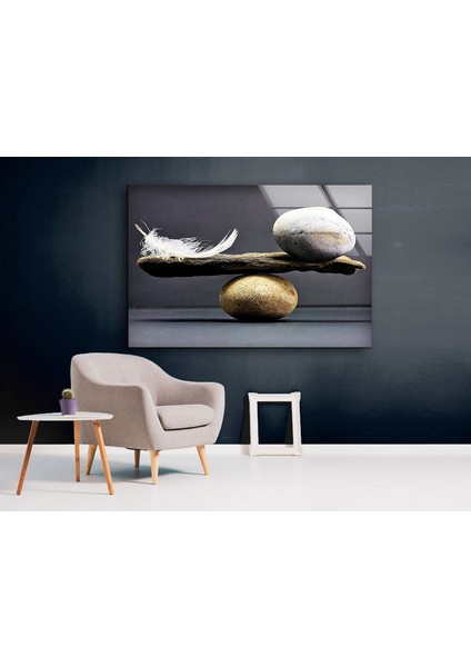 Zen Spa Taşları Temperli Cam Duvar Tablosu indirimleri