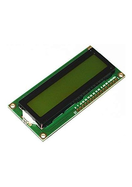 LCD1602 LCD 1602 Mavi Sarı Ekran, Arkadan Aydınlatmalı LCD Ekran 5V 16X2 Karakter LCD Ekran Modülü (Yurt Dışından)