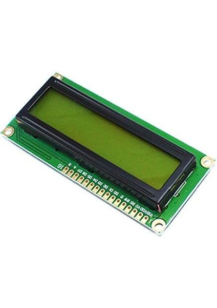 LCD1602 LCD 1602 Mavi Sarı Ekran, Arkadan Aydınlatmalı LCD Ekran 5V 16X2 Karakter LCD Ekran Modülü (Yurt Dışından)