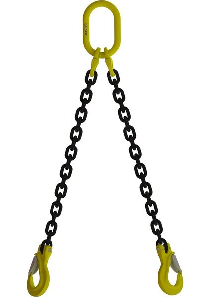 Master Chain Zincir Sapan 2 Kollu A Kanca 8mm 1metre