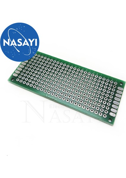 5 Adet Çift Taraflı Sprey Kalay Yeşil Yağ Cam Elyaf Levha Pcb Kartı 3x7 cm Kalınlık 1.6 (Yurt Dışından)
