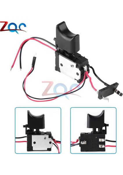 Elektrikli Matkap Tetik Anahtar Modülü Lityum Pil El Matkabı Masa Testereleri Küçük Işık Dc 7.2-24V ile Hız Kontrol Cihazı (Yurt Dışından)