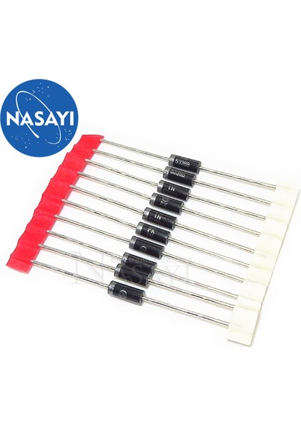 Yüksek Güç Regülatör Tüpü 1N5338B IN5338B 5W 5.1V Regülatör Diyot Düz Fiş (Yurt Dışından)
