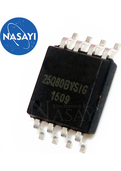 5pcs W25Q80BVSIG 25Q80BVSIG 25Q80 Sop-8 (Yurt Dışından)
