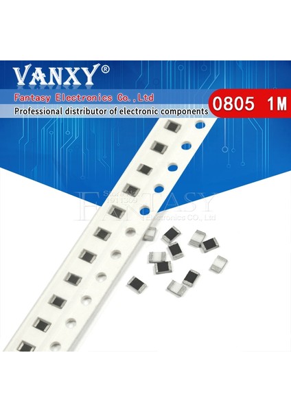 300PCS 0805 Smd Direnci 1% 1m Ohm 1/8W 106 (Yurt Dışından) fiyatları