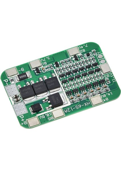 Paket 18650 Li-Ion Lityum Hücre Modülü Için 6s 12A 24V Bms Koruma Levhası (Yurt Dışından)