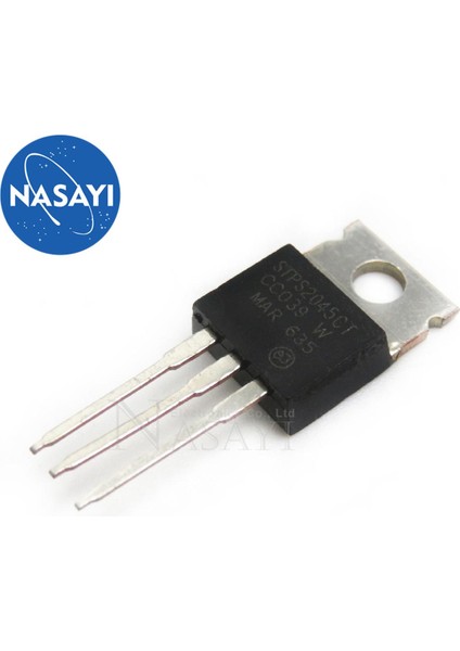 10 Adet STPS2045CT PS2045CT TO-220 (Yurt Dışından)