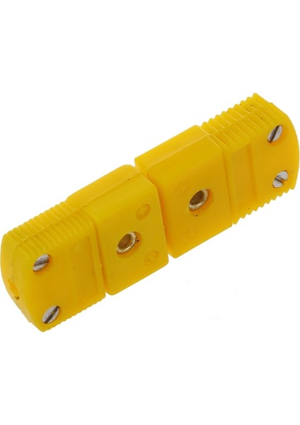 4x Sarı Plastik Kabuk K Tipi Termokupl Fiş Soket Konnektör Seti (Yurt Dışından) fırsatları