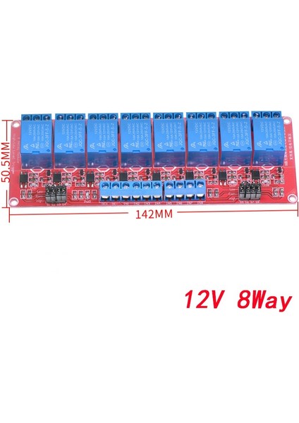 1 2 4 6 8 Kanal 5V 12V 24V Röle Modülü Kurulu Kalkanı Optocoupler Desteği ile Yüksek ve Düşük Seviye Tetik Arduino Için (Yurt Dışından)