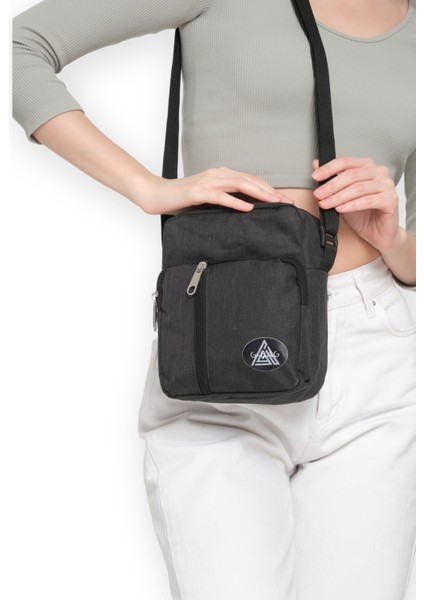 2 Bölmeli Ön Cepli Unisex Free Bag Omuz Askılı Çanta Çapraz Askılı Çanta indirimleri