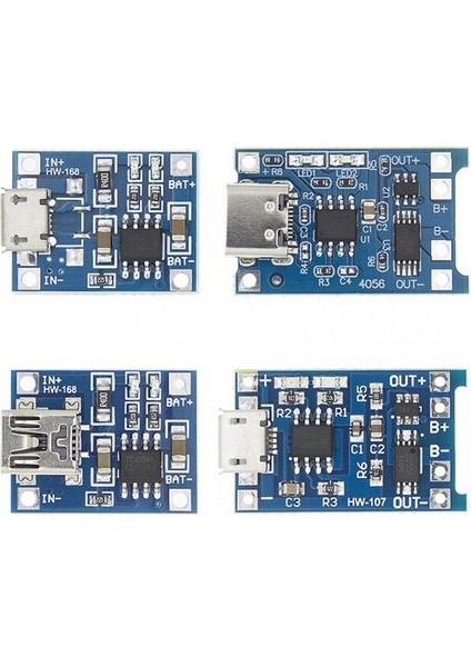 5 Adet 5 V 1A 18650 TP4056 Lityum Pil Şarj Cihazı Modülü Koruma Çift Fonksiyonlu 1A Li-Ion Şarj Kartı (Yurt Dışından) fiyatları