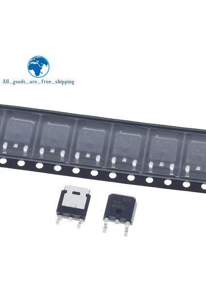 10 Adet/grup Fdd 8447L 40V N-Kanal Güç Mosfet 40V, 50A, 8.5mr Ic (FDD8447L) (Yurt Dışından) fiyatları