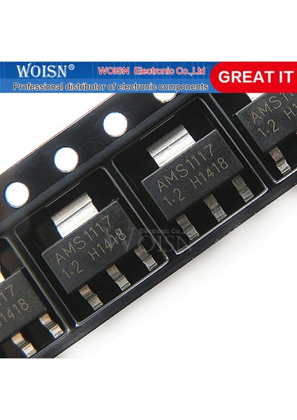 10 Adet AMS1117-1.2 SOT-223 (Yurt Dışından)