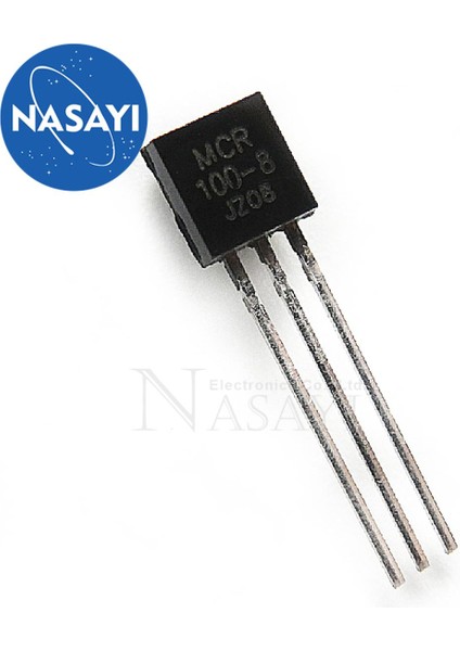20PCS MCR100-8 MCR100 To-92 (Yurt Dışından)