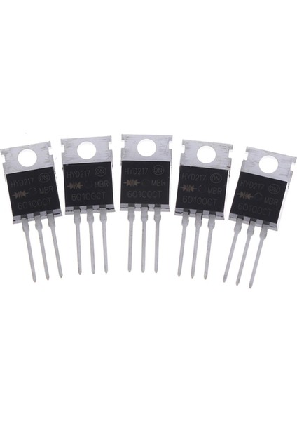 5 Adet V60100C MBR60100CT TO220 TO-220 Schottky Diyot 60A 100 V Orijinal Karşılaşma (Yurt Dışından)