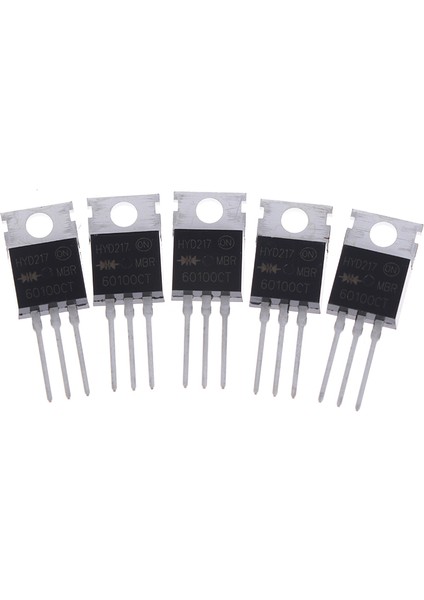 5 Adet V60100C MBR60100CT TO220 TO-220 Schottky Diyot 60A 100 V Orijinal Karşılaşma (Yurt Dışından)