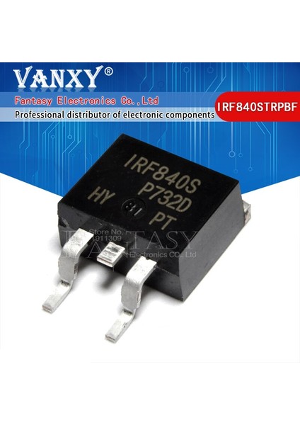 10 Adet IRF840STRPBF IRF840S F840S TO-263 N-Kanal 800V 8A Güç Mosfet (Yurt Dışından) fiyatları