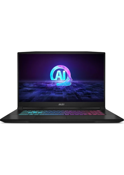 KATANA A17 AI B8VE-853XTR AMD Ryzen 7 8845HS 16GB 1TB SSD RTX4050 Freedos 17.3" FHD 144Hz Taşınabilir Bilgisayar