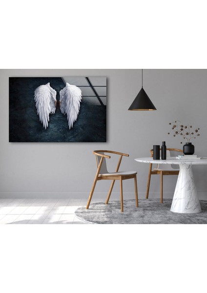 Melek Kanatları Cam Duvar Tablosu indirimleri