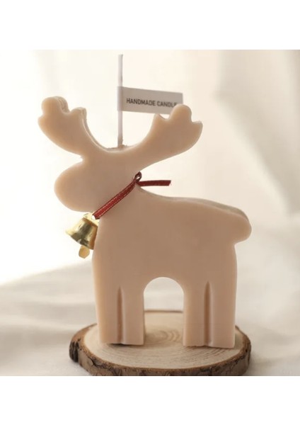 2 Boyutlu Geyik Hayvan Silikon Kalıp K-1281, Kokulu Taş Sabun Alçı Mum Kalıbı indirimleri