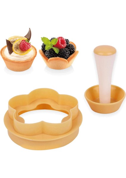 Tartolet Yapım Seti 502 Parça 2li Tartolet Kalıbı 2li Tart Bisküvi Kalıbı Tartolet Kapsülü 500LÜ