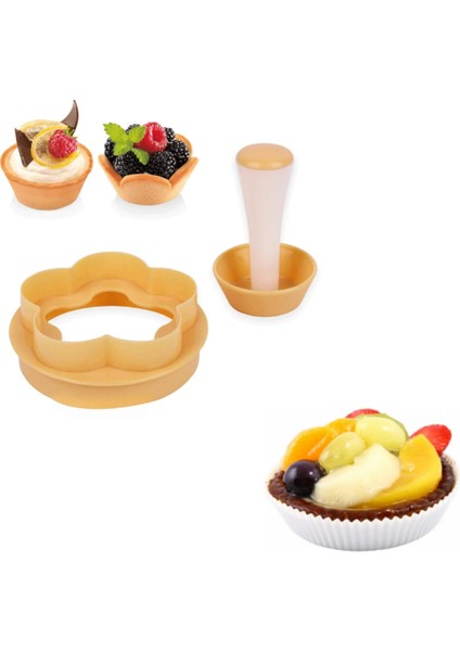 Tartolet Yapım Seti 502 Parça 2li Tartolet Kalıbı 2li Tart Bisküvi Kalıbı Tartolet Kapsülü 500LÜ fiyatları