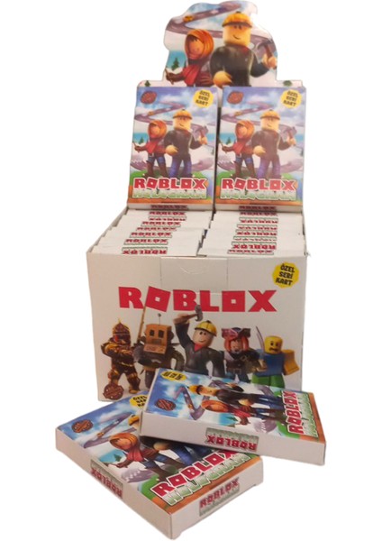 Roblox 2024 Sürpriz Hologramlı Oyun Kartı 24 Paket Içinde Toplam 240 Adet Kutulu Kart fiyatları