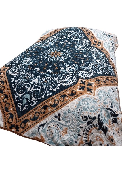 Fashion Çift Kişilik Vizon Battaniye (200X240)-AZUL Petrol