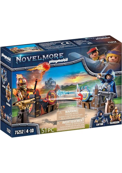 Playmobıl Novelmore 71212 Novelmore ve Burnham Raiders - Düello, 4 Yaşından Büyük Çocuklar Için Oyuncak