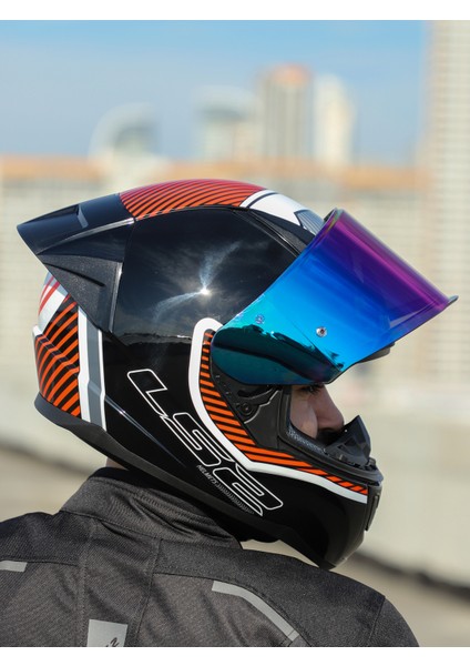 Rapıd 2 Race Extra Beyaz-Kırmızı Kask