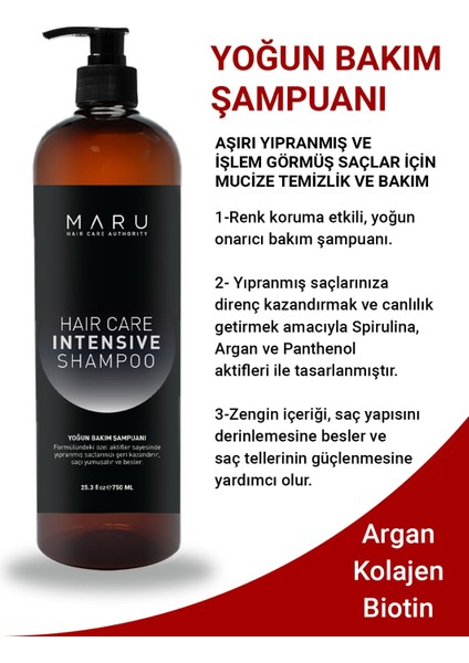 Intensive Repair Yıpranmış Saçlar İçin Yoğun Bakım Şampuanı 750 ml