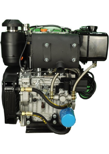 GM292F-G2 Dizel Motor 22.4 Hp Marşlı Krank Mili Konik Kısa