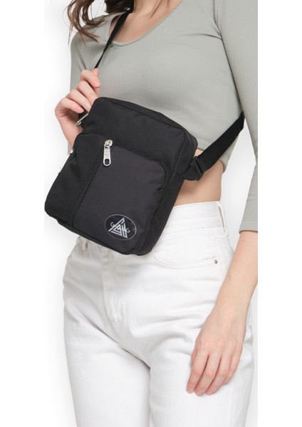 2 Bölmeli Ön Cepli Unisex Free Bag Omuz Askılı Çanta Çapraz Askılı Çanta