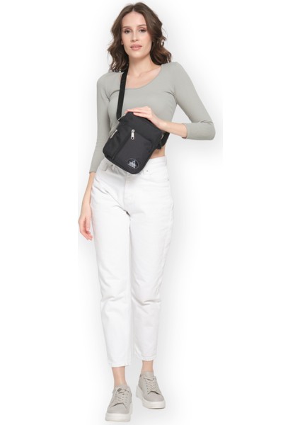 2 Bölmeli Ön Cepli Unisex Free Bag Omuz Askılı Çanta Çapraz Askılı Çanta