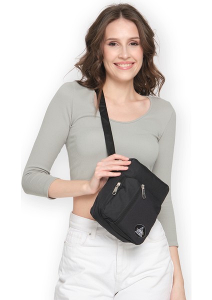 2 Bölmeli Ön Cepli Unisex Free Bag Omuz Askılı Çanta Çapraz Askılı Çanta