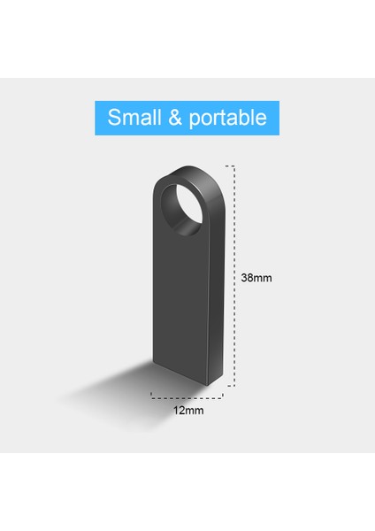 Siyah 64 GB Metal Kutulu USB Bellek fiyatları