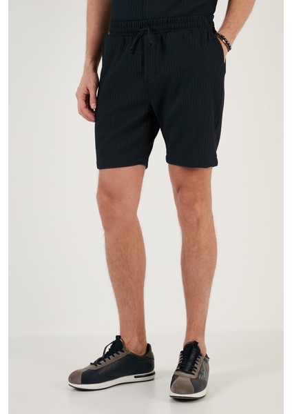 Belden Bağlamalı Cepli Slim Fit Short Erkek Short CF24S657850