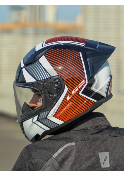 Rapıd 2 Race Extra Beyaz-Kırmızı Kask