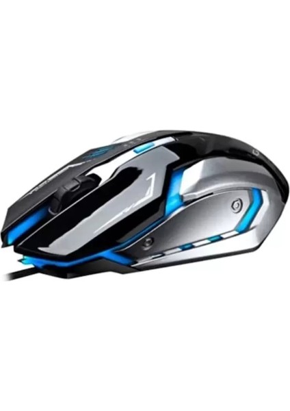 Gmx M2 Rgb Işıklı Optik Oyuncu Faresi - Gaming Mouse Siyah