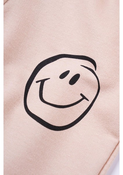 Beli Paçası Lastikli Taş Rengi Erkek Çocuk Esofman Tek Alt modelleri