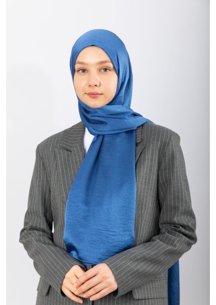 Şal Saten Kırınkıl Indigo modelleri