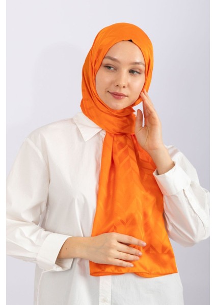 Ithal Ipeksi Jakar Zikzak - Orange fiyatları