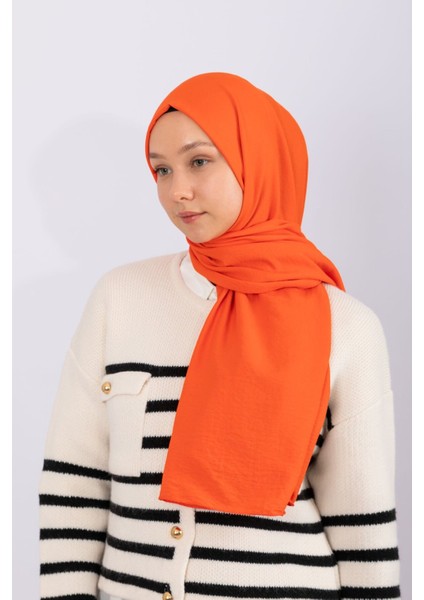 Pamuk Kraş Şal - Orange